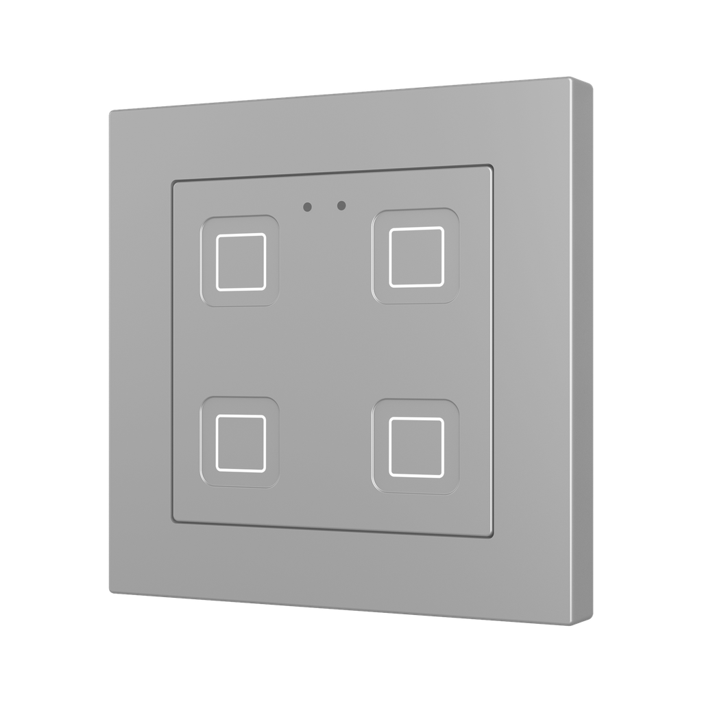 Zennio Tecla RGB 55 X4 (Zilver)