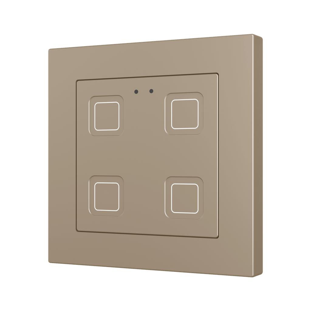 Zennio Tecla RGB 55 X4 (Champagne)