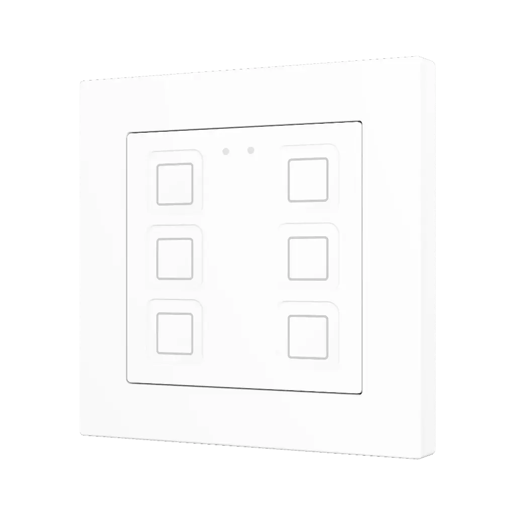 Zennio Tecla RGB 55 X6 (Wit)