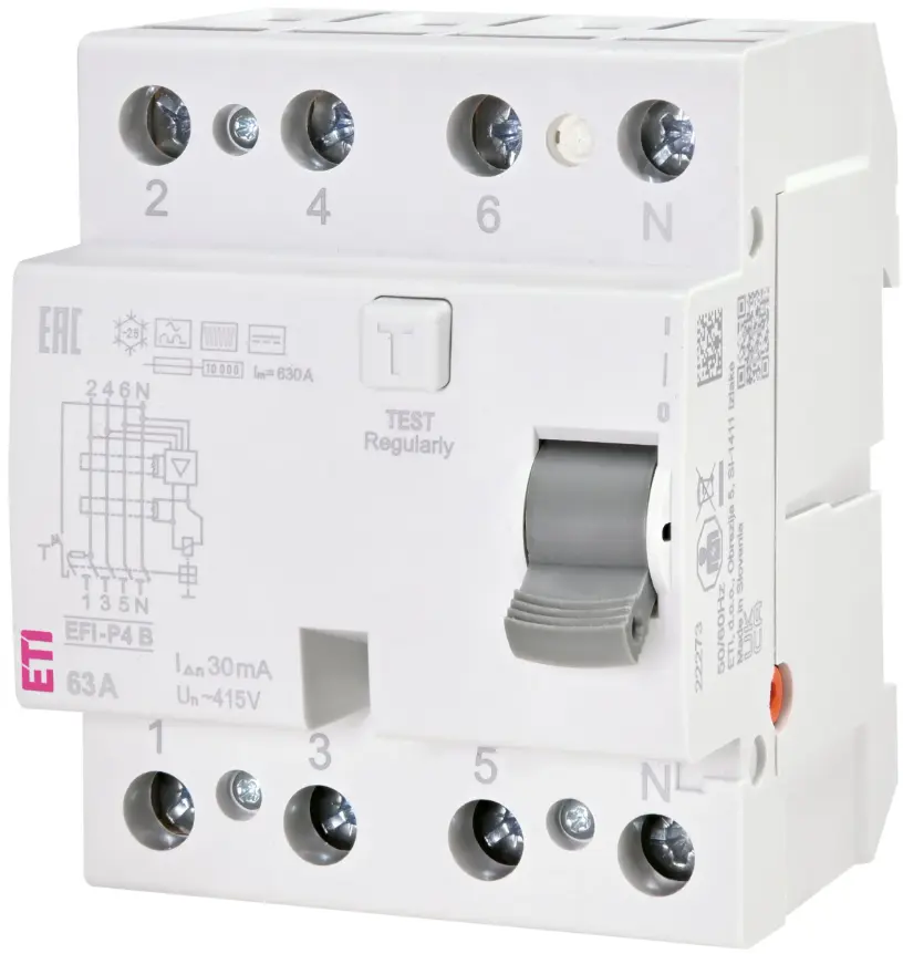 ETI ASTI - Differentieel EFI-P4 B 40/0.03