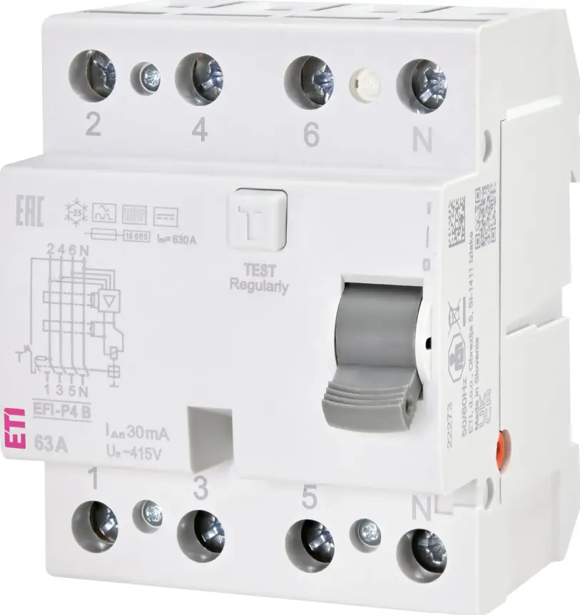 ETI ASTI - Differentieel EFI-P4 B 63/0.03