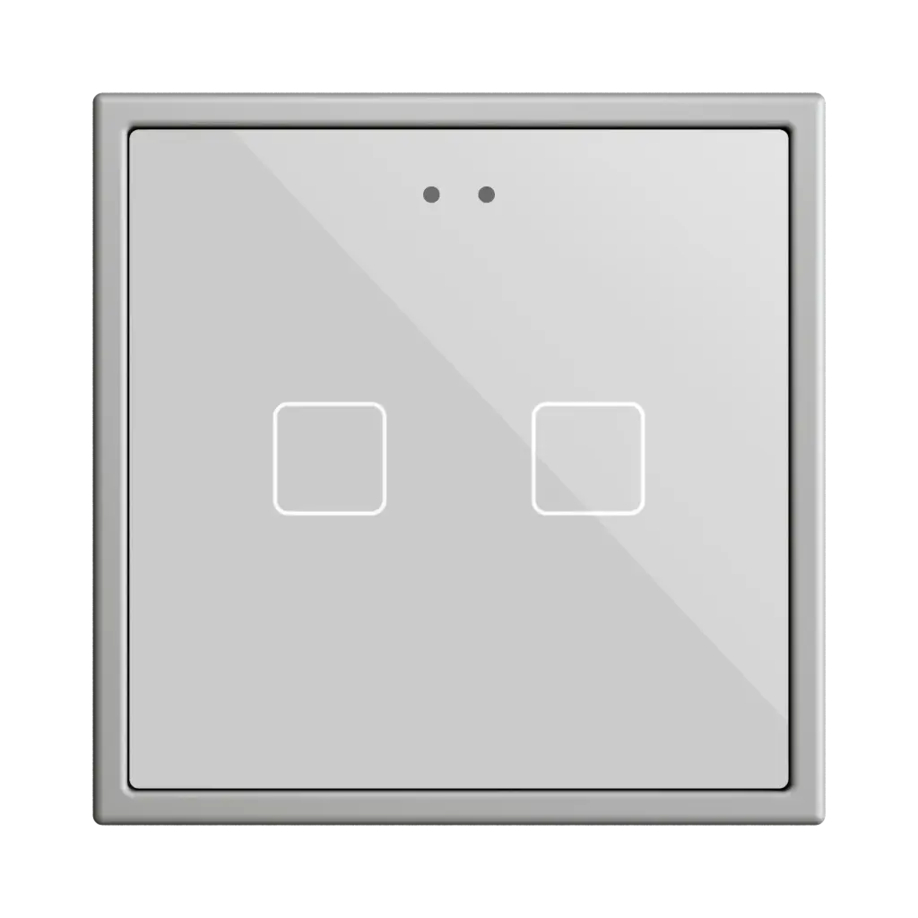 Zennio Flat RGB 70 X2 (Argent)