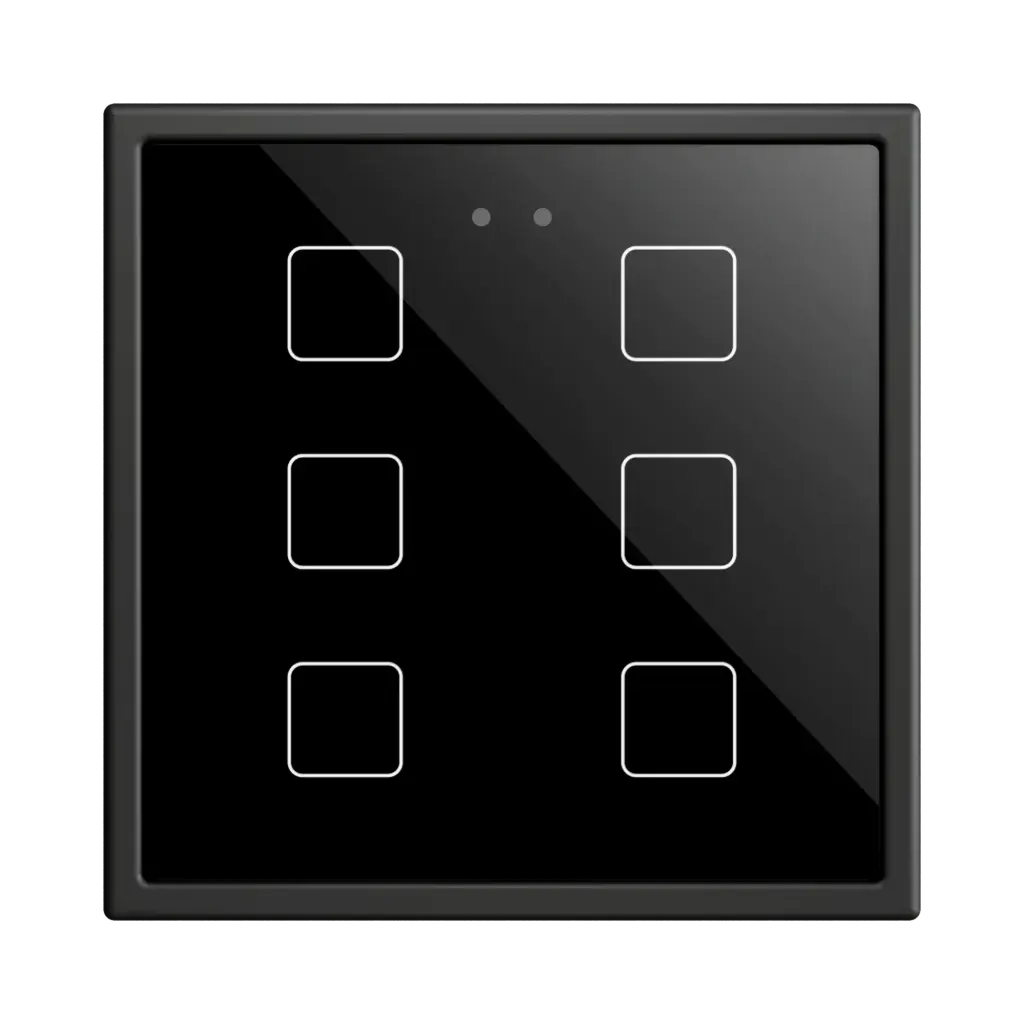 Zennio Flat RGB 70 X6 (Anthracite)