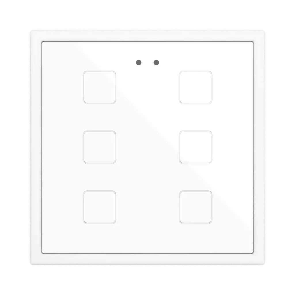 Zennio Flat RGB 70 X6 (Blanc)