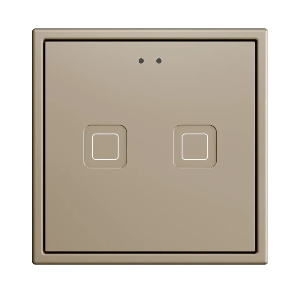 Zennio Tecla RGB 70 X2 (Champagne)