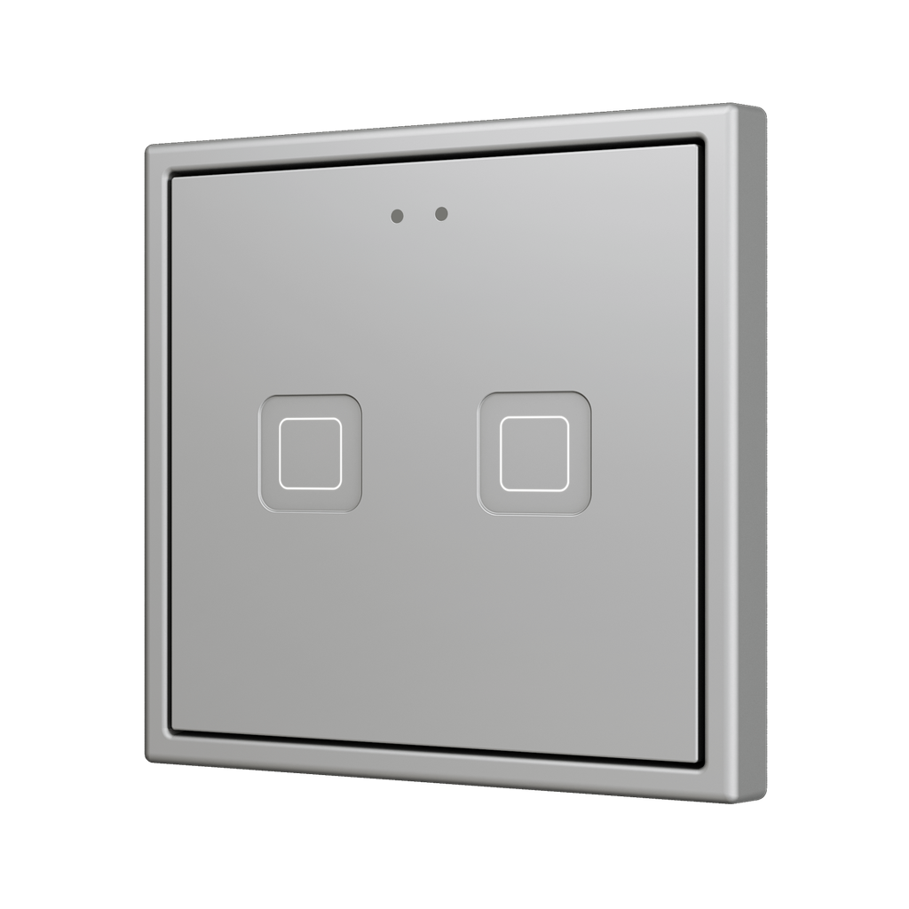 Zennio Tecla RGB 70 X2 (Zilver)
