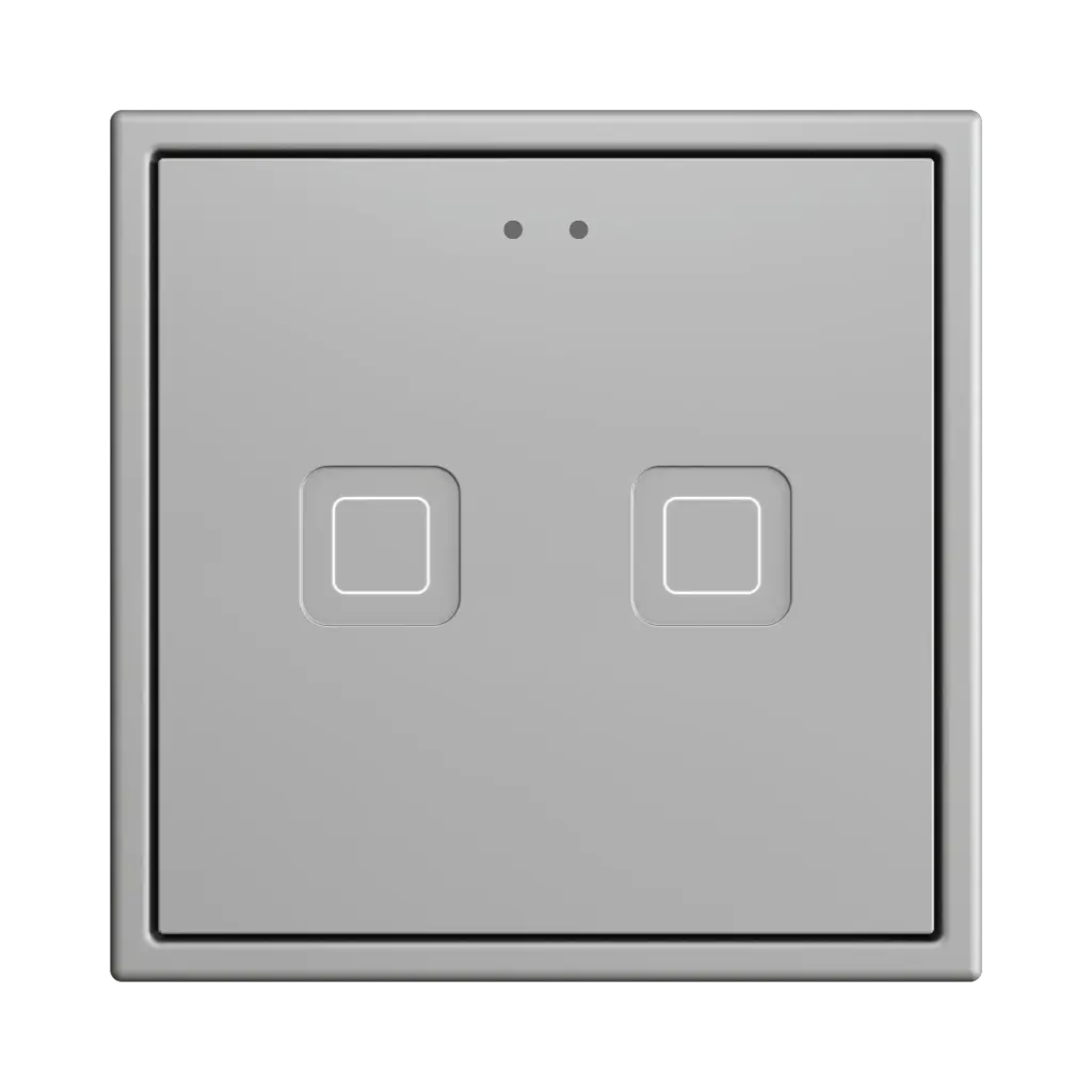 Zennio Tecla RGB 70 X2 (Zilver)