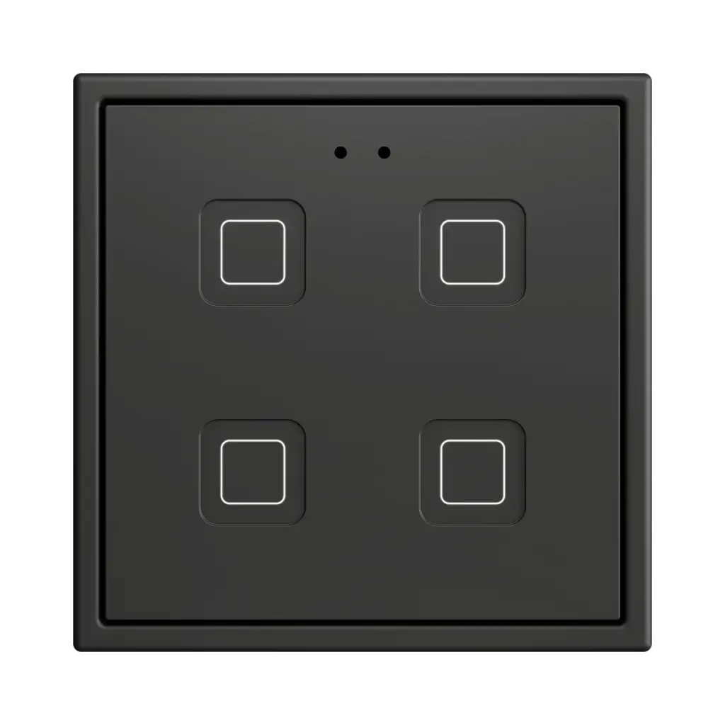 Zennio Tecla RGB 70 X4 (Antraciet)