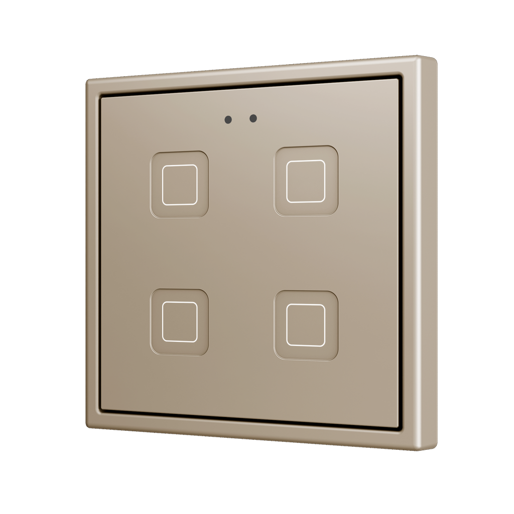 Zennio Tecla RGB 70 X4 (Champagne)