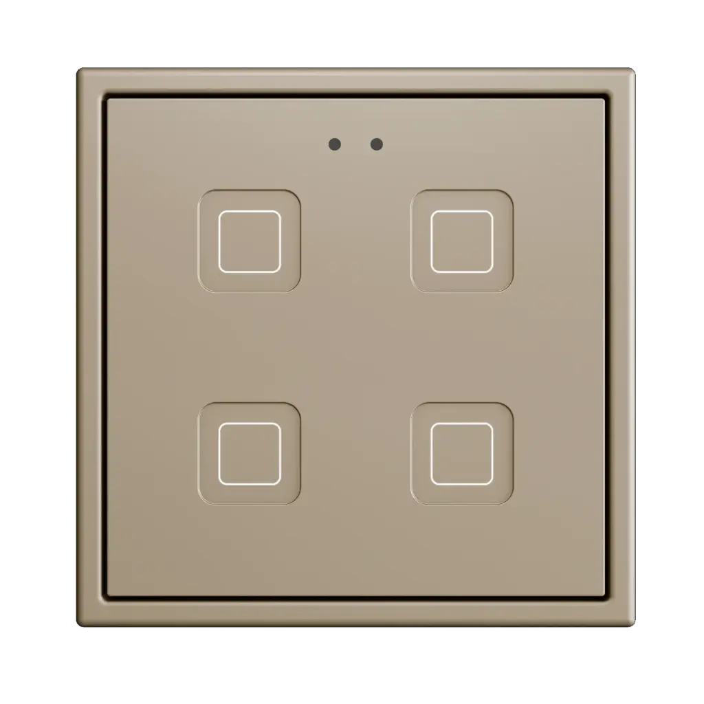 Zennio Tecla RGB 70 X4 (Champagne)