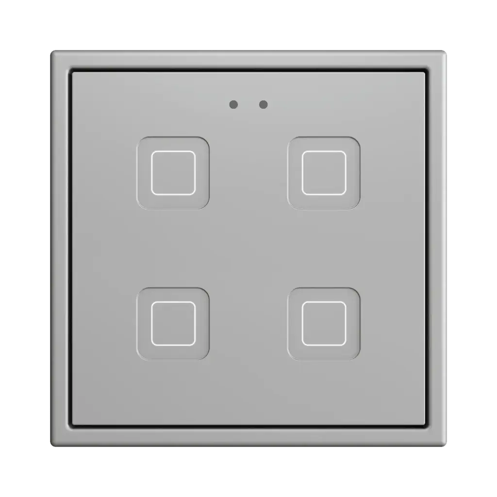 Zennio Tecla RGB 70 X4 (Argent)