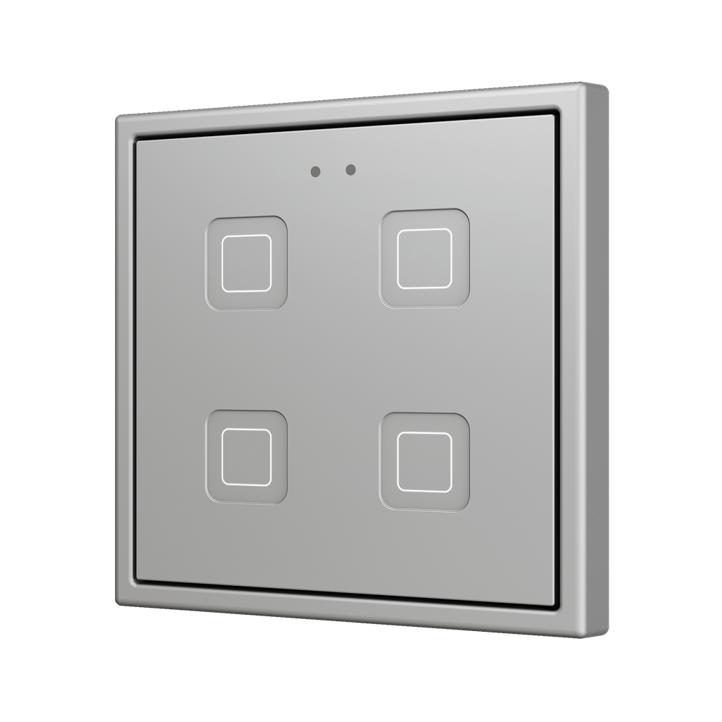 Zennio Tecla RGB 70 X4 (Zilver)