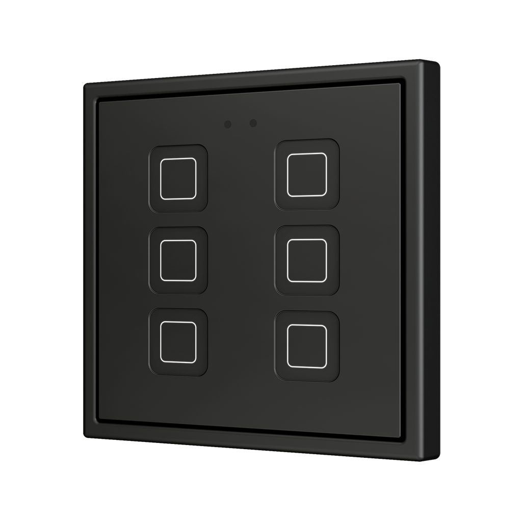 Zennio Tecla RGB 70 X6 (Antraciet)