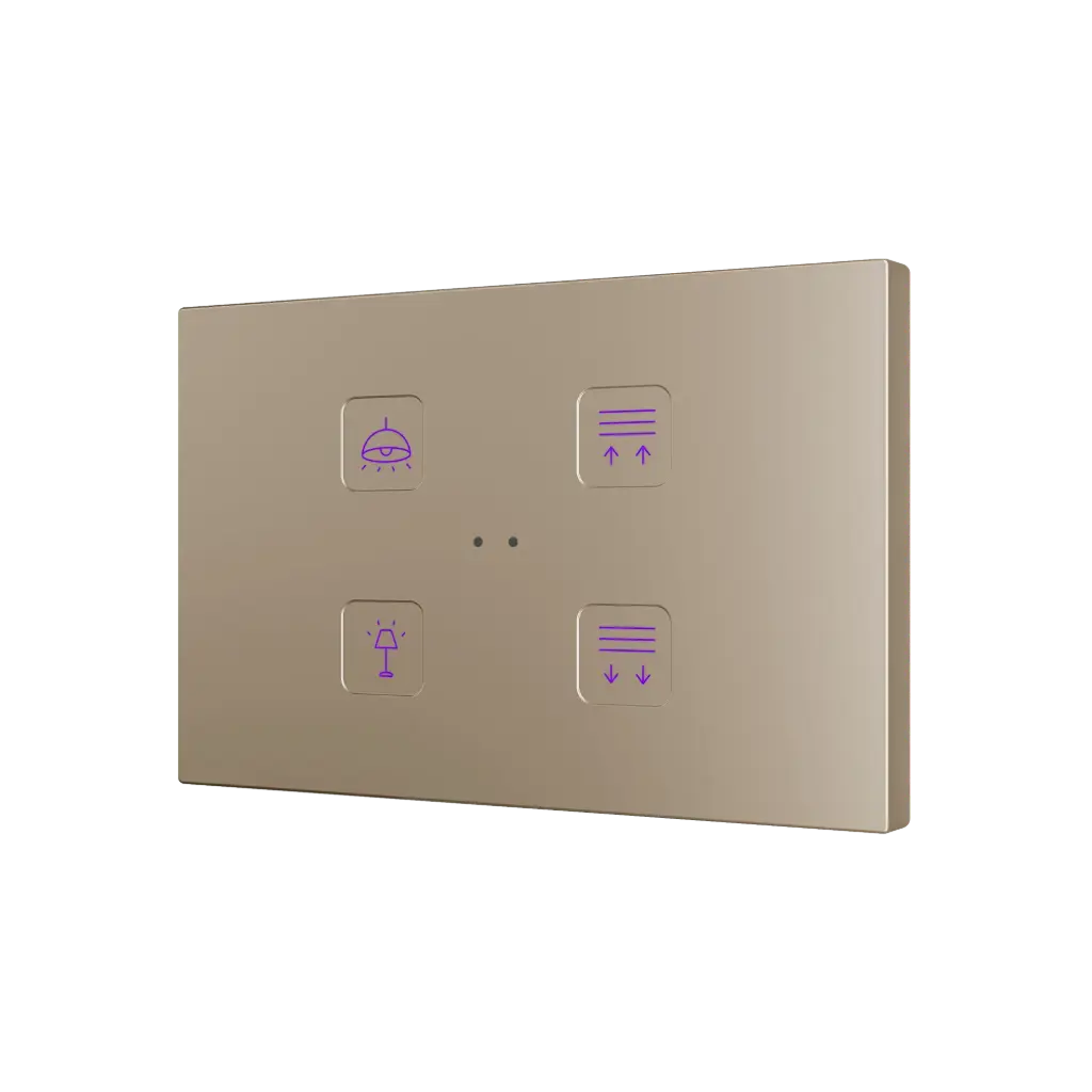 Zennio Tecla RGB XL X4 (Custom)