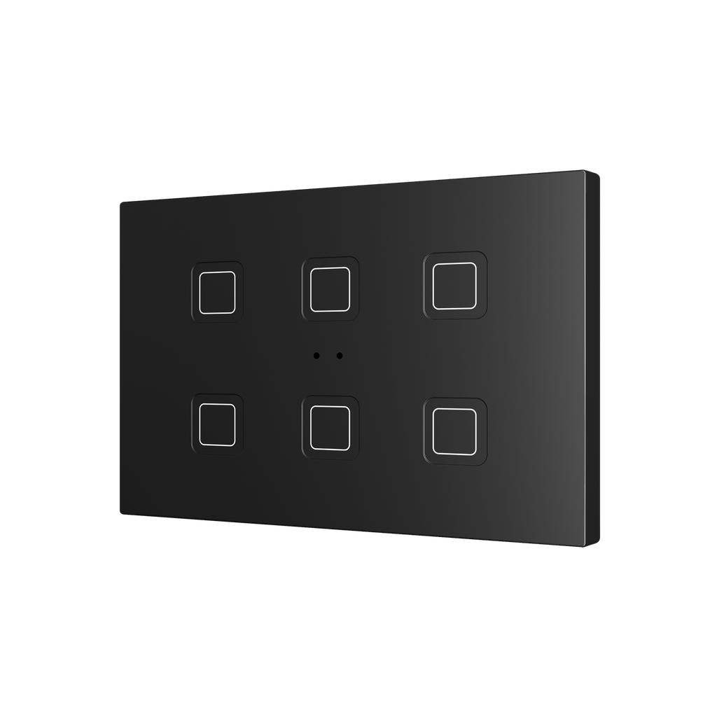 Zennio Tecla RGB XL X6 (Antraciet)