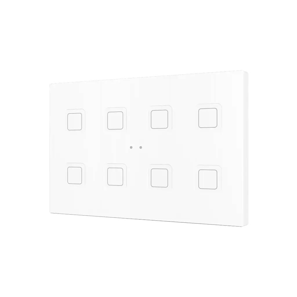 Zennio Tecla RGB XL X8 (Blanc)