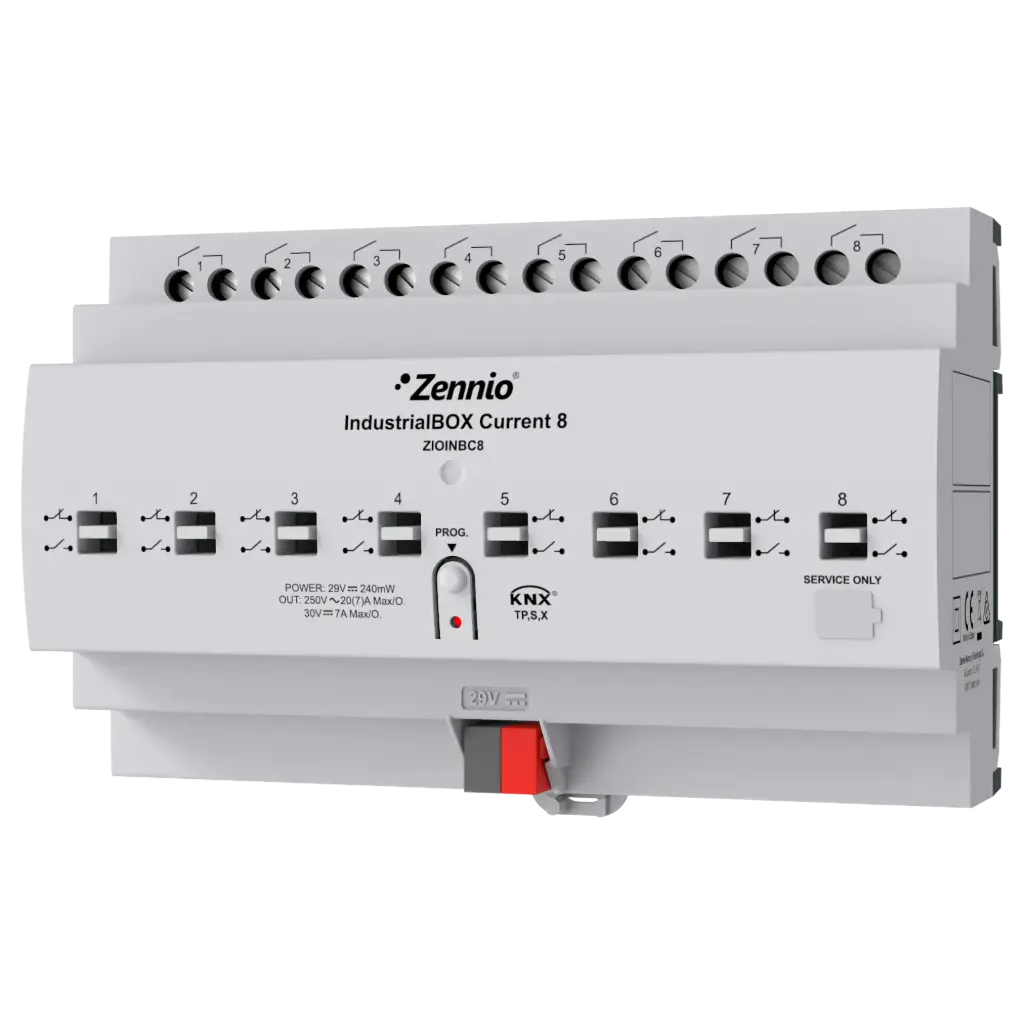 Zennio IndustrialBOX Current 8