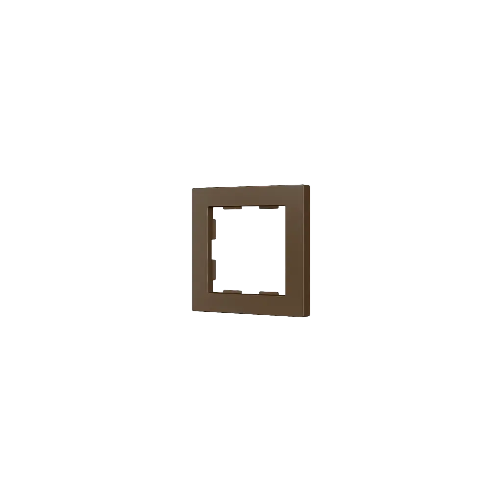 Zennio ZS55 - Afdekraam 1M (Mokka) - VPE=10