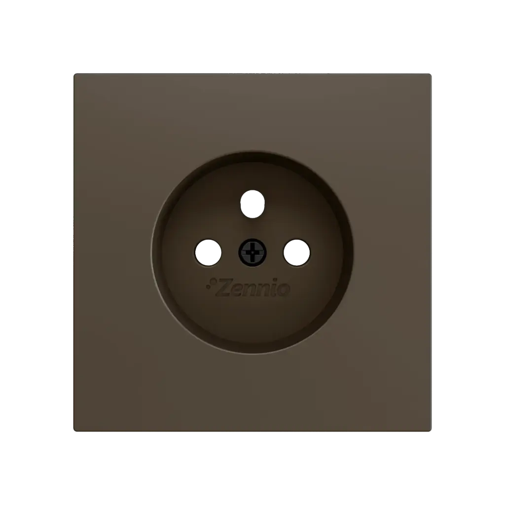 Zennio ZS70 - Penaarde centraalplaat (Moka)