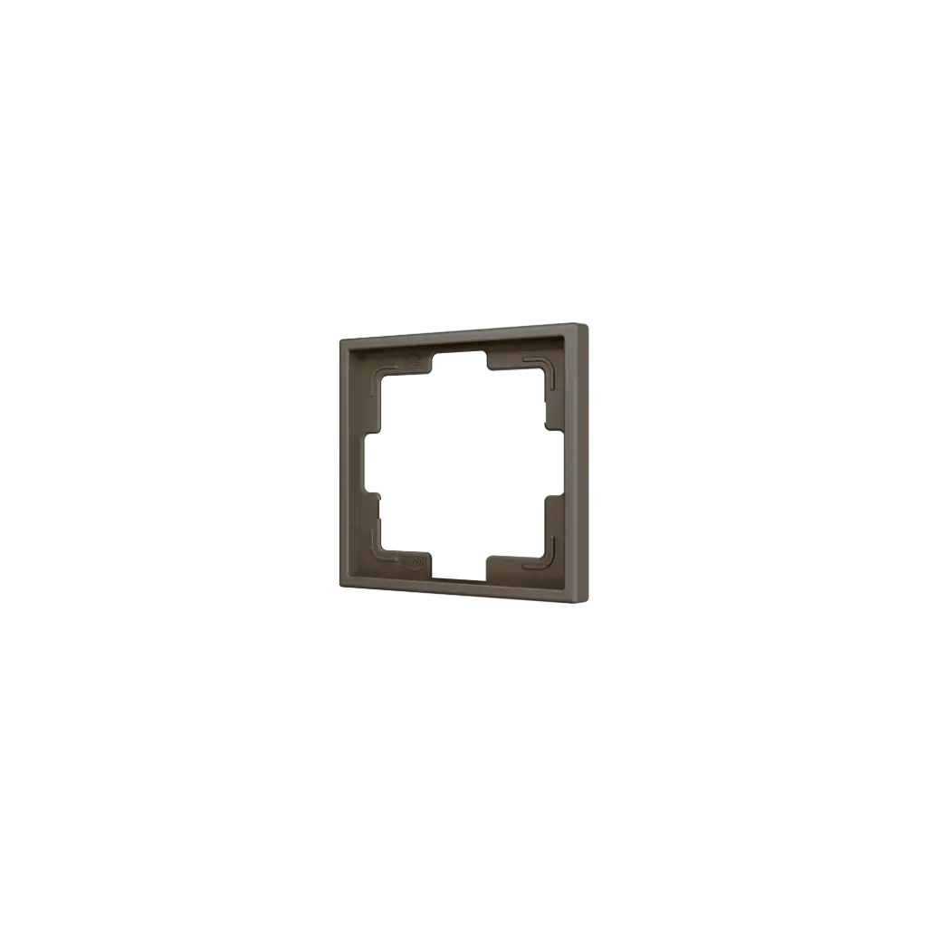 Zennio ZS70 - Afdekraam 1M (Mokka) - VPE=10