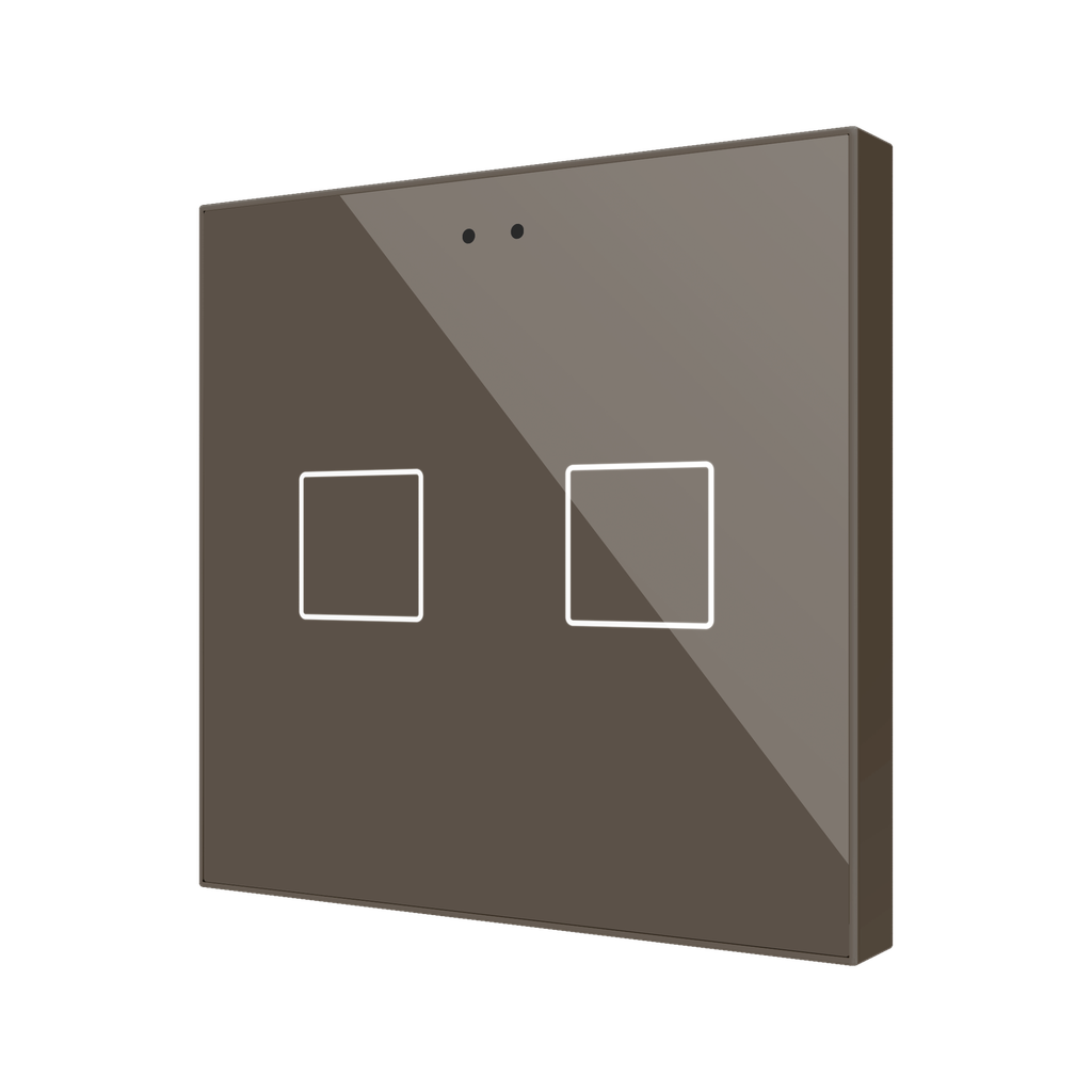 Zennio Flat RGB 2 (Moka)