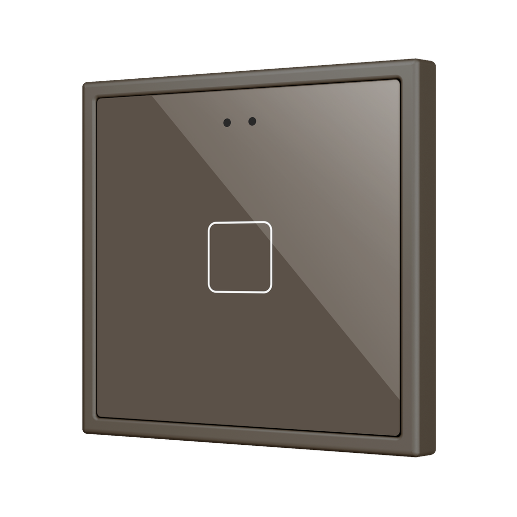Zennio Flat RGB 70 X1 (Moka)