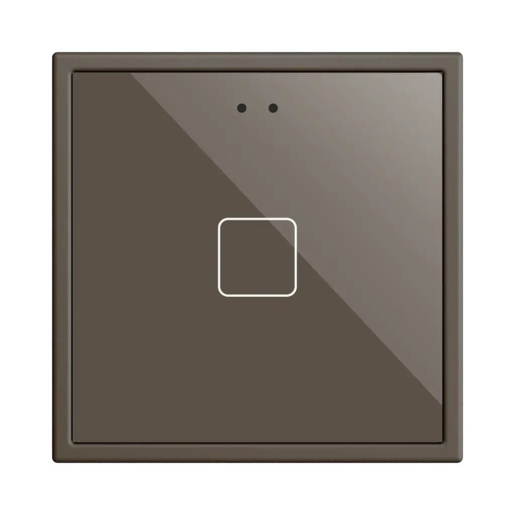 Zennio Flat RGB 70 X1 (Moka)