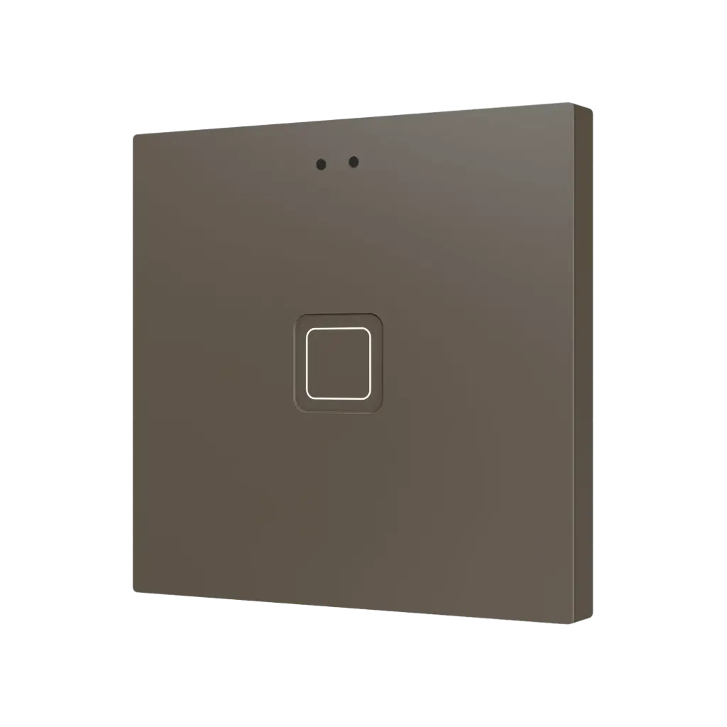 Zennio Tecla RGB 1 (Moka)