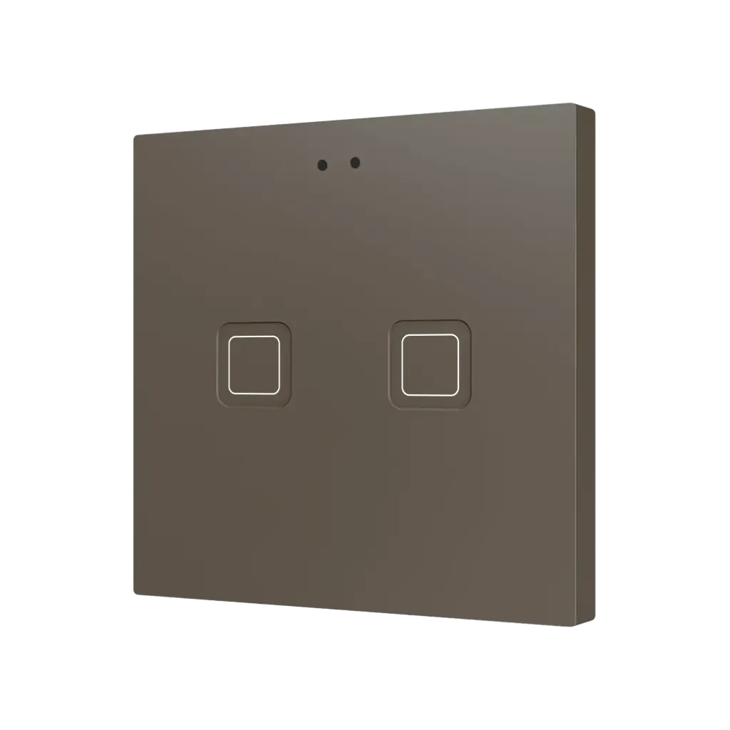 Zennio Tecla RGB 2 (Moka)