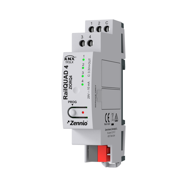 Zennio RailQuad4