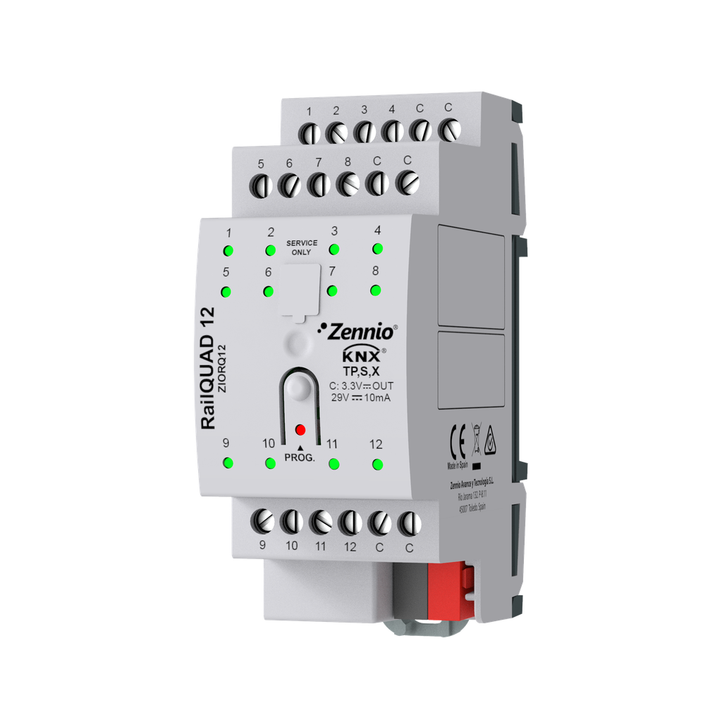 Zennio RailQuad12