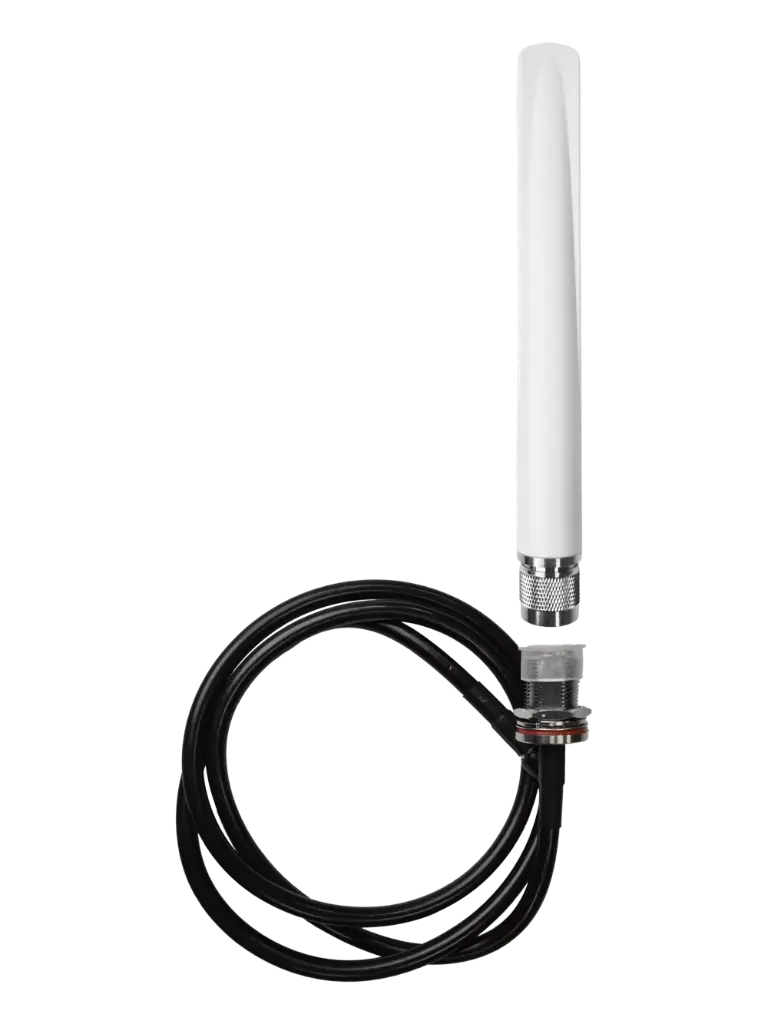 LumenRadio - DIN rail omni antenna kit, incl. 1m cable