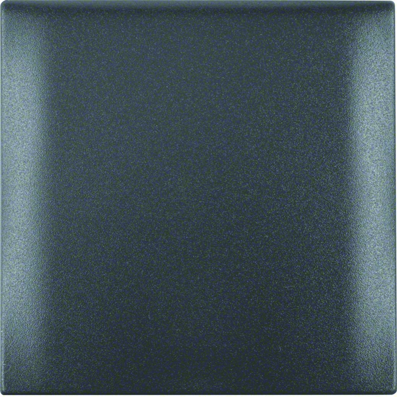 Berker Integro Flow - Plaque de recouvrement avec couvercle 1P (Anthracite mat) - UE=10