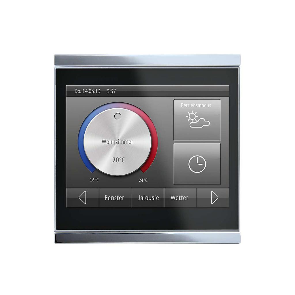 Elsner Corlo Touch KNX WL (Noir/Chrome Brillant)