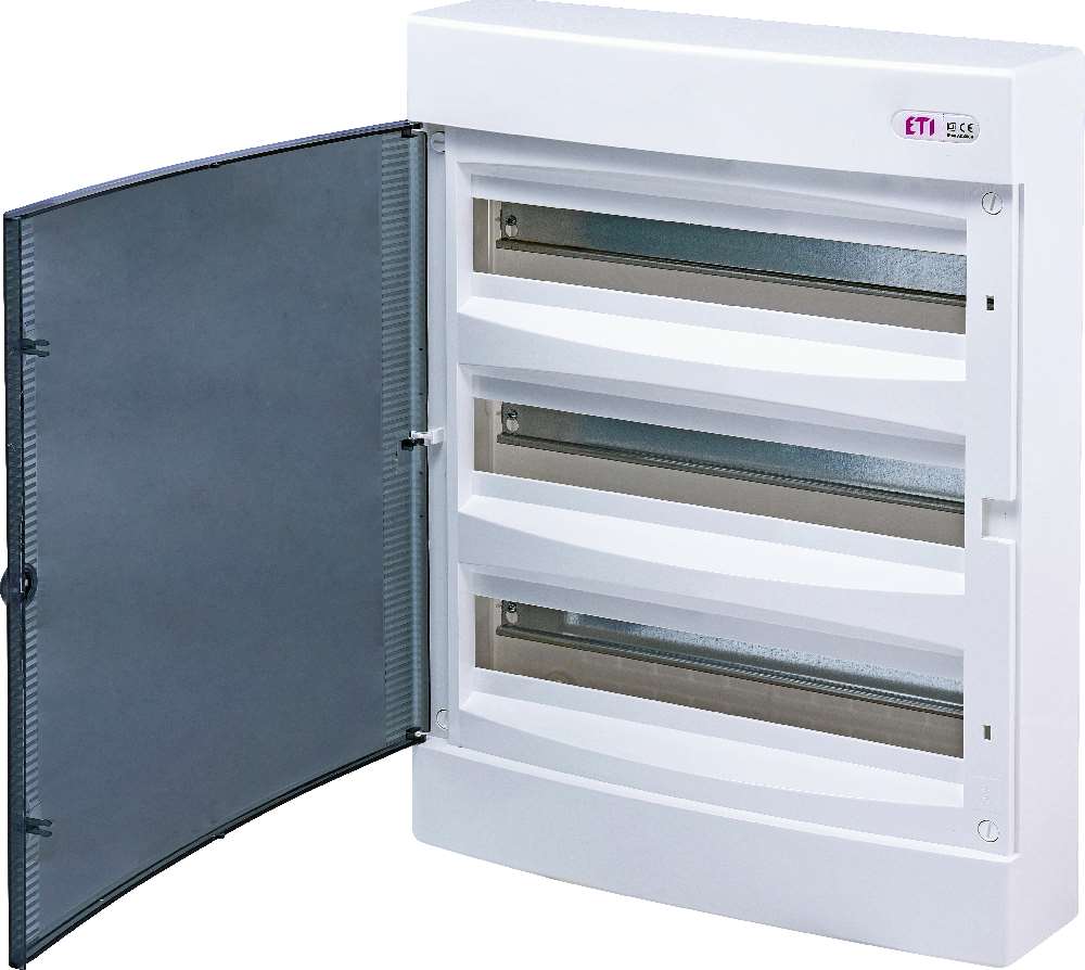 ETI DIDO - Boite à fusibles ECT3x18PT (Porte transparente)