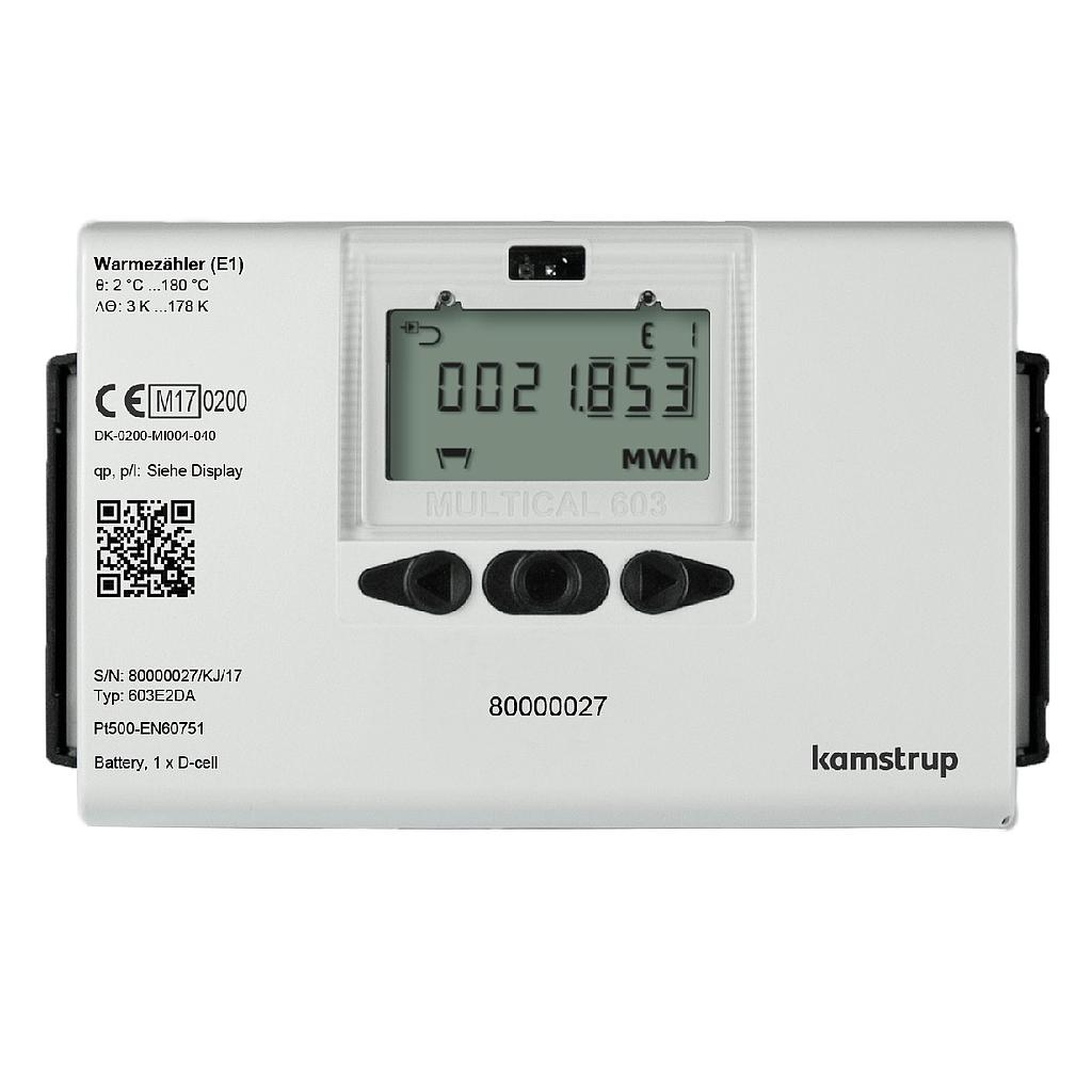 Lingg & Janke Kamstrup Multical 603 - Qp0,6 / DN20 / 190mm / G 1