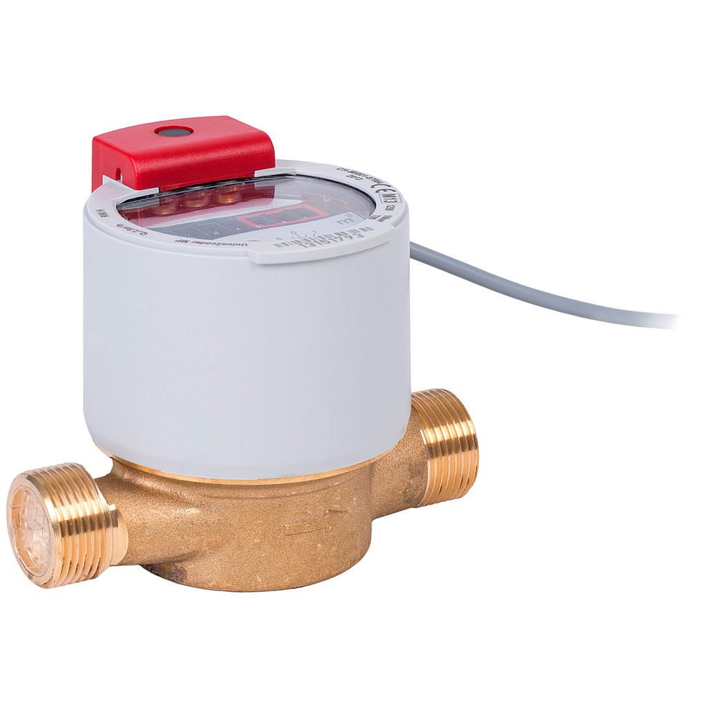 Lingg & Janke GWF UNICOcoder MP - Q3=2,5/DN20/130mm/G 1"/R 3/4"/90°C
