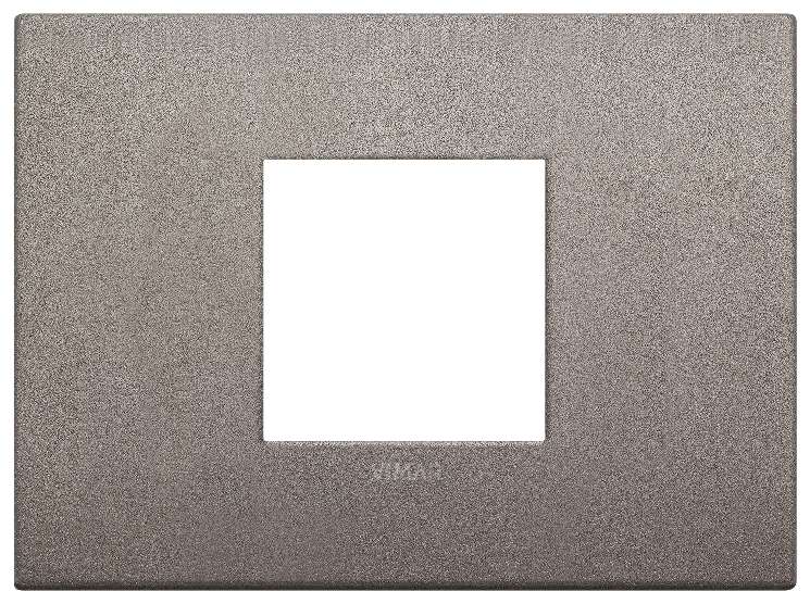 Vimar Arké Classic - Metal-Color 2M Centraal (Metaal - Mat Titanium)