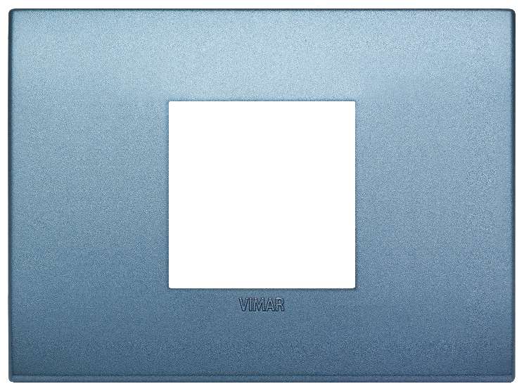 Vimar Arké Classic - Color-Tech 2M Centraal (Technopolymère -  Matt Blue)