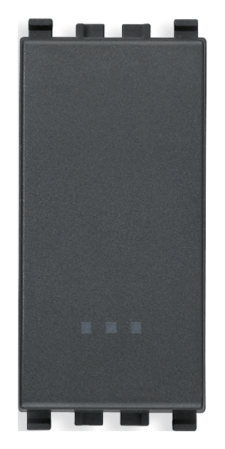 Vimar Eikon - 1P 16AX schakelaar 1-v (Grijs)