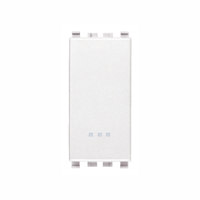 EIKON - 1P 16AX wisselinterrupteur blanc - bornes rapide