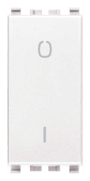 Vimar Eikon - 2P 16AX schakelaar 1-v (Wit)