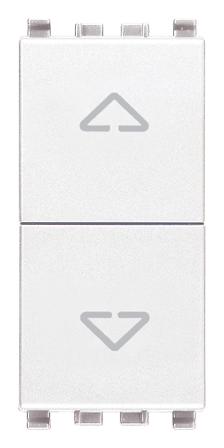 Vimar Eikon - 2P 10AX wisselschakelaar (Wit)