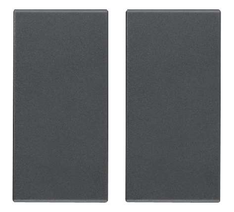 Vimar Eikon - Double touche pour interrupteur RF (Gris)