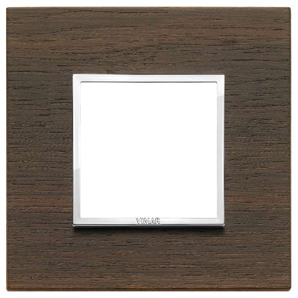 Vimar Eikon Evo - Naturali 2M (Bois - Wengé)