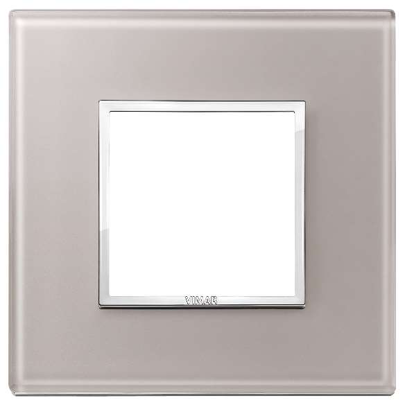 Vimar Eikon Evo - Luminosi 2M (Verre - Pearl Grey)