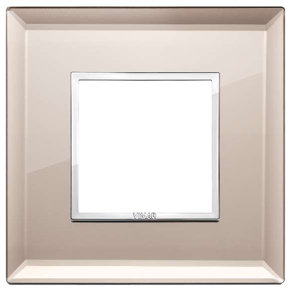 Vimar Eikon Evo - Luminosi 2M (Verre - Bronze Mirror)