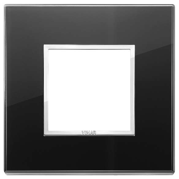 Vimar Eikon Evo - Luminosi 2M (Glas - Black Diamond)