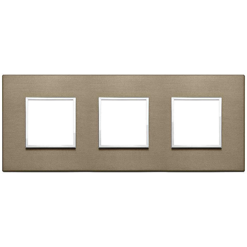 Vimar Eikon Evo - Primari 6M - 2+2+2 (Aluminium - Dark Bronze)