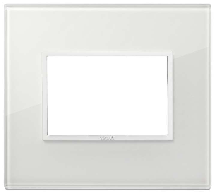 Vimar Eikon Evo - Essenziali 3M (Glas - Total White Diamond)